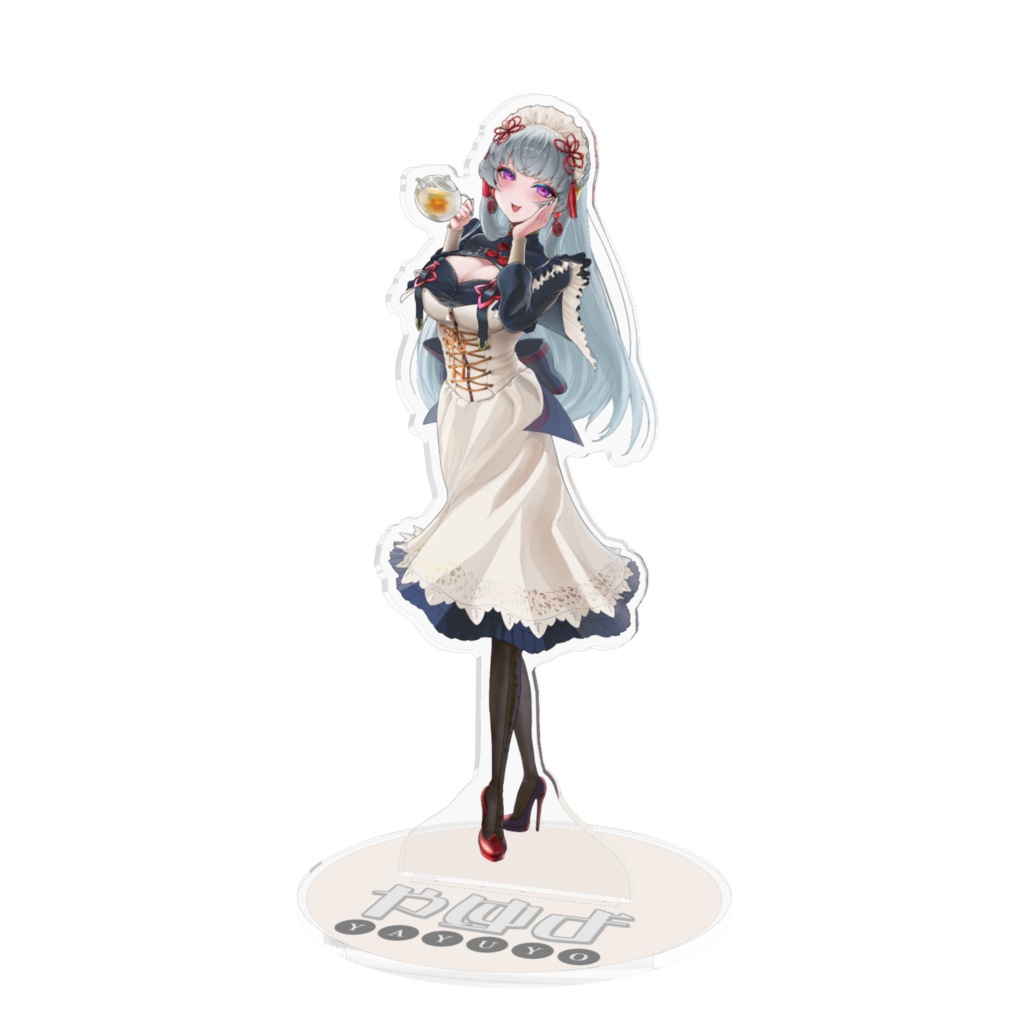 チャイナメイドちゃんアクスタ（イラスト：わけぎ栽培様）