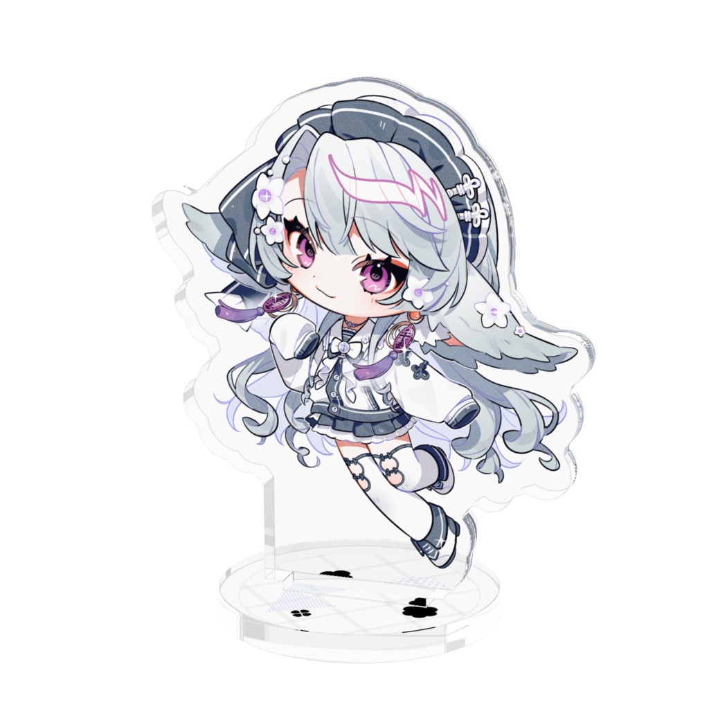 やゆよとチャイナメイドちゃん３周年新衣装ミニキャラアクリルフィギュア