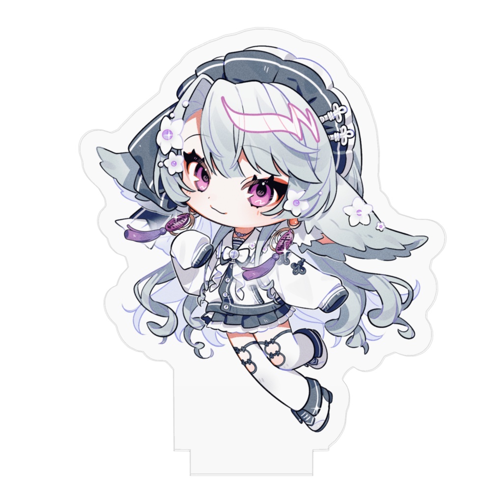 やゆよとチャイナメイドちゃん3周年新衣装ミニキャラアクリルフィギュア