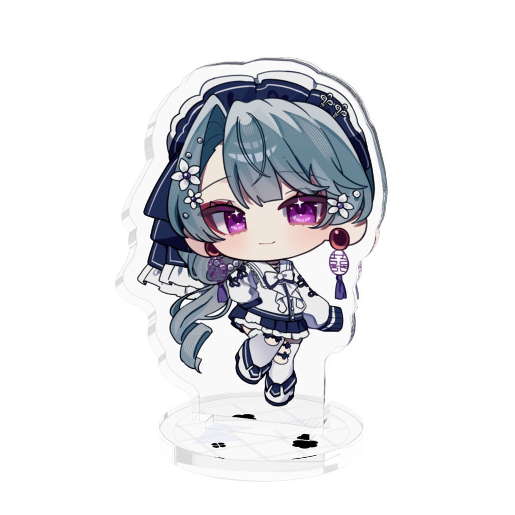 やゆよとチャイナメイドちゃん３周年新衣装ミニキャラアクリルフィギュア