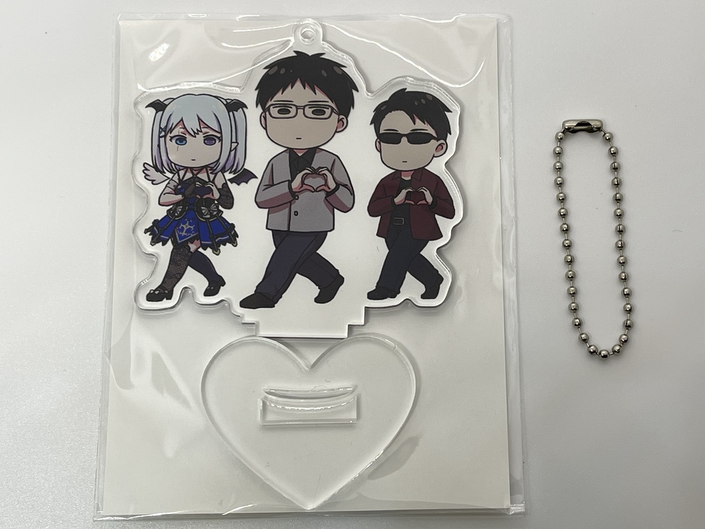 アクリルスタンドキーチェーン 集合(虚無ハート)