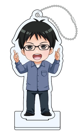 チャンネル登録者数16万人記念 アクリルスタンドキーホルダー わいえす