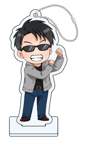 チャンネル登録者数16万人記念 アクリルスタンドキーホルダー きんにく