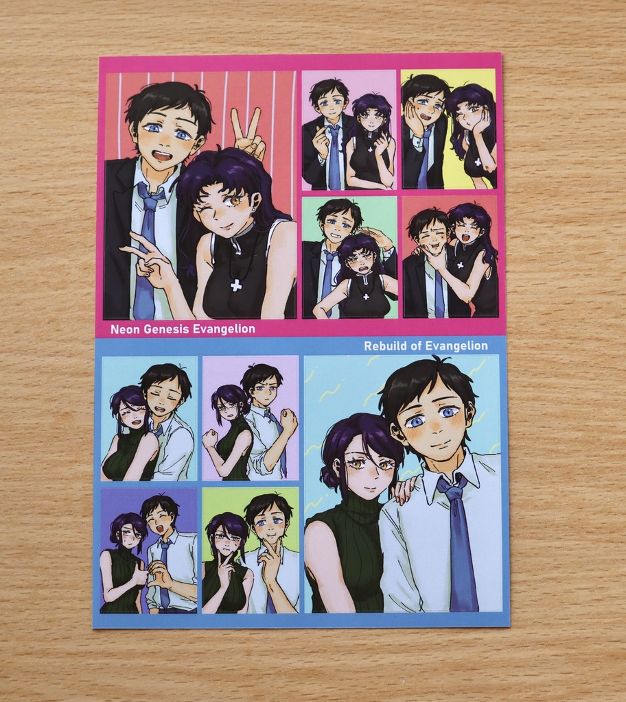 【ネオシンミサ】プリクラ風シール【おまけ付き】