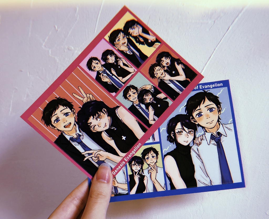 【ネオシンミサ】プリクラ風シール【おまけ付き】