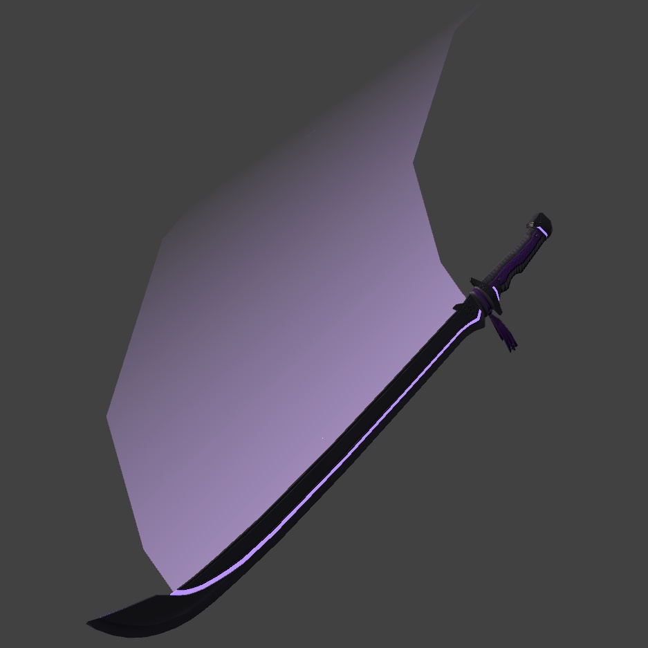 オリジナル3D打刀モデル「AstrasMK0」