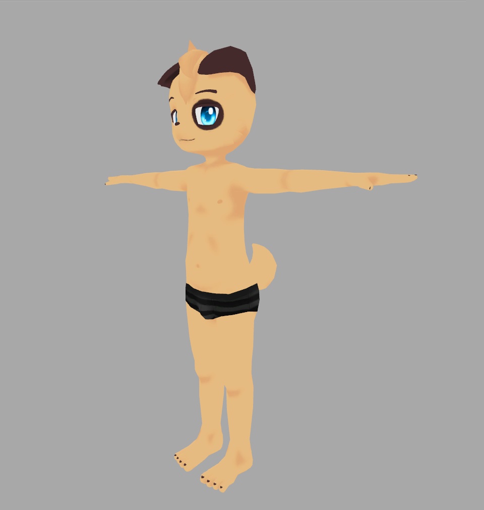 オリジナル3Dモデル「Lucky」