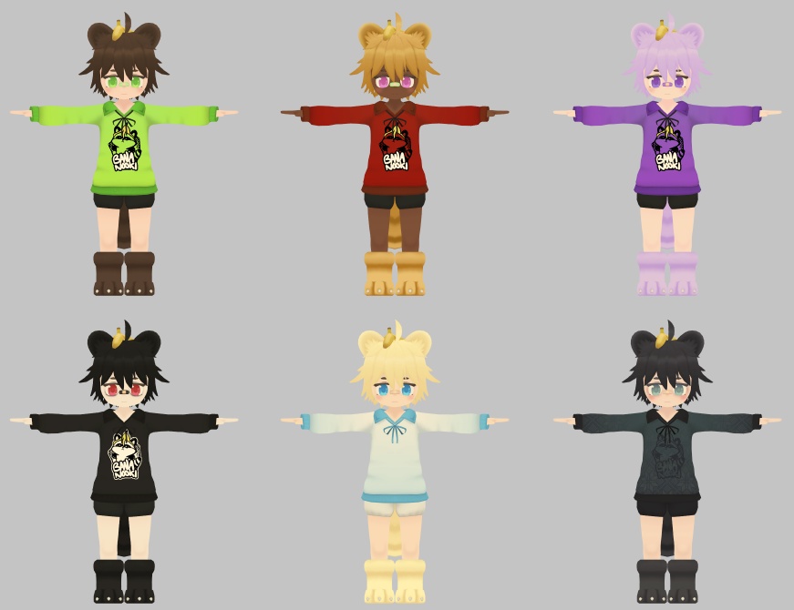 オリジナル3Dモデル「Gomi」