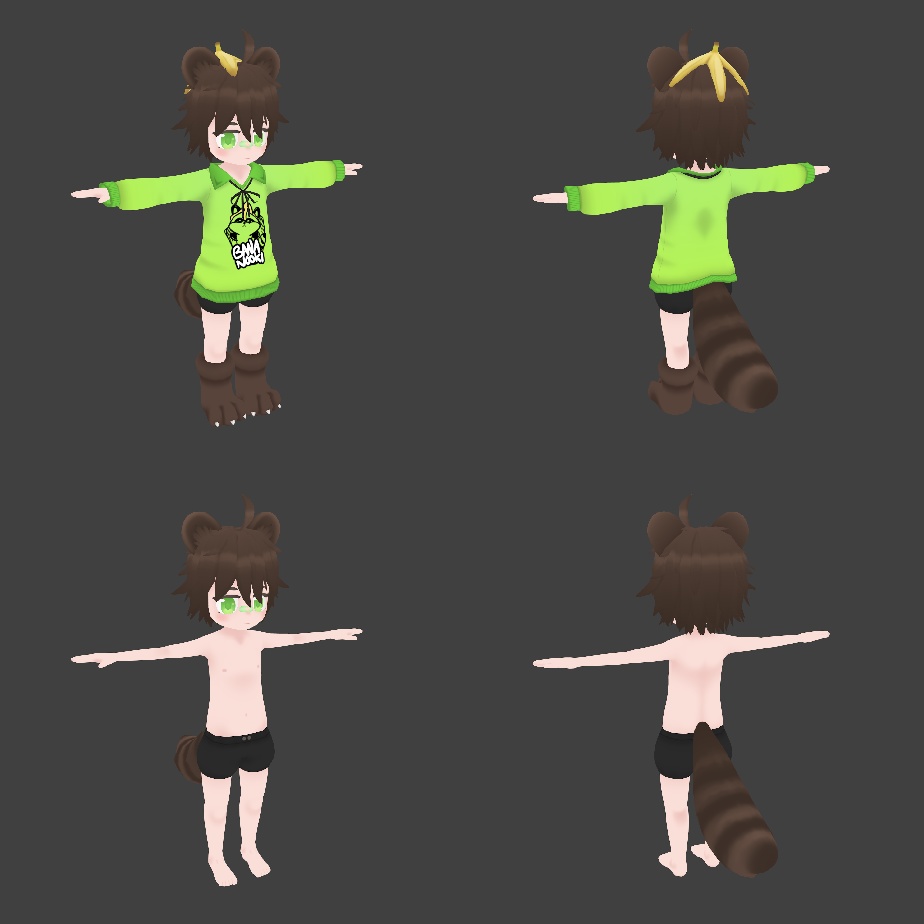 オリジナル3Dモデル「Gomi」