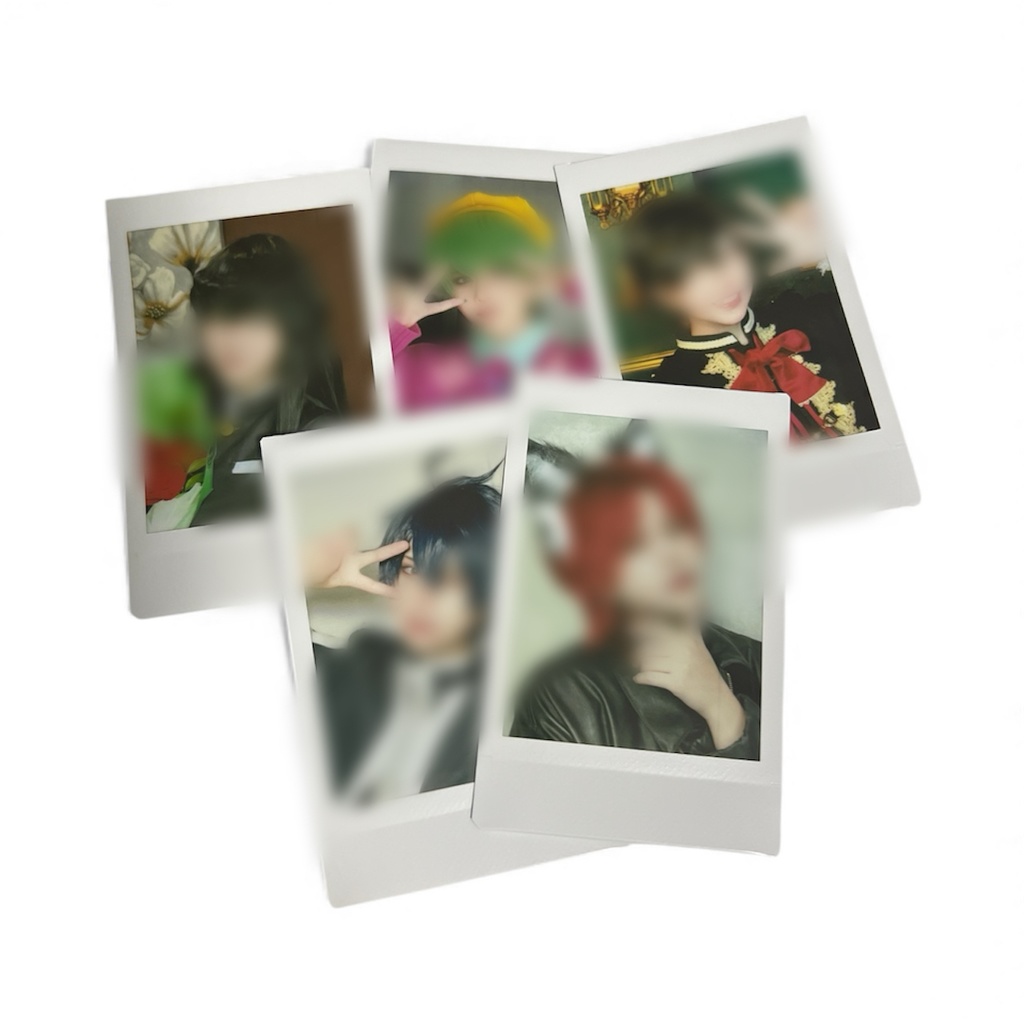 ランダムチェキ 全5種