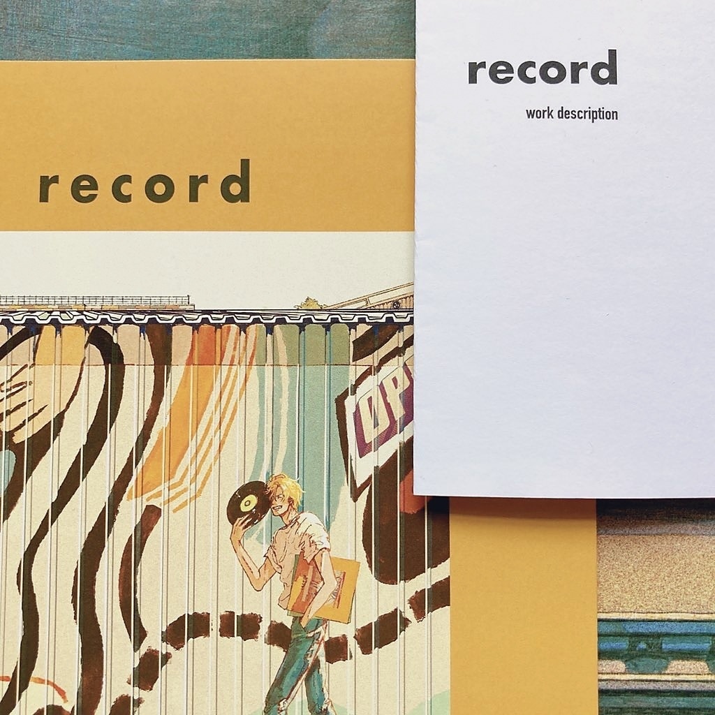 ■再々販■「 record  」BANANAFISH artbook