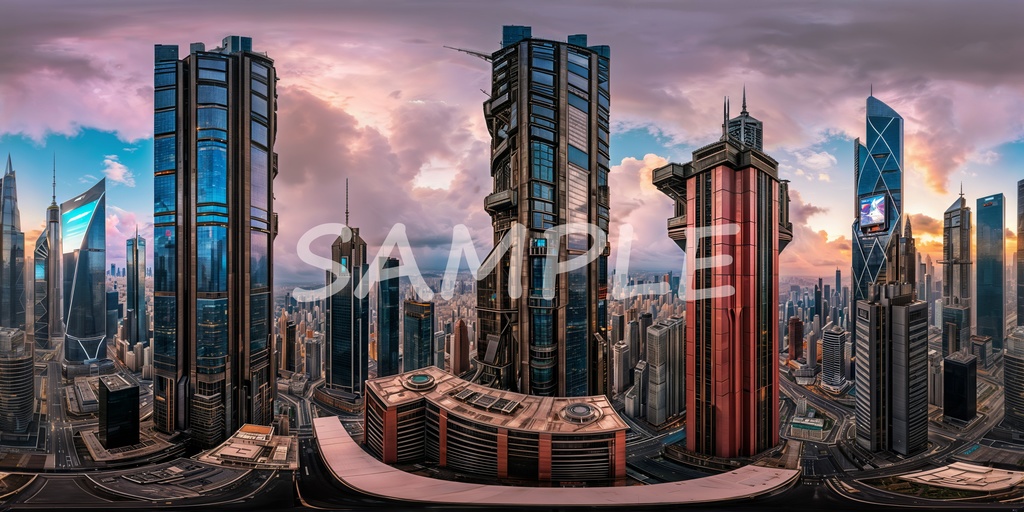 【Skybox】近未来風3つセット①16K対応済み