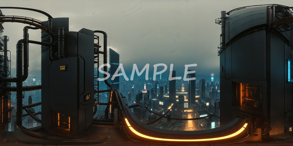 【Skybox】近未来風3つセット②16K対応済み