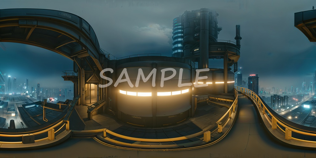 【Skybox】近未来風3つセット②16K対応済み