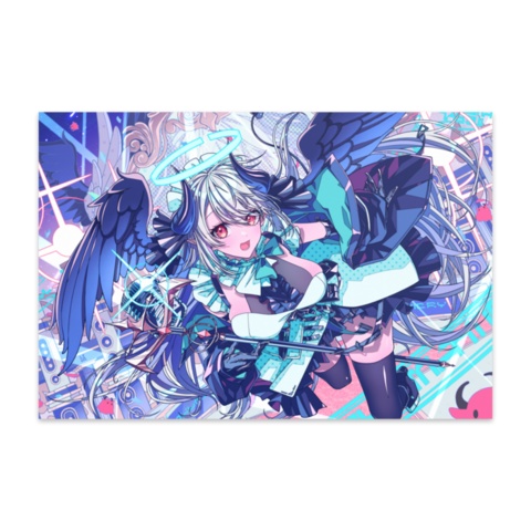 【4周年記念グッズ】直筆サインブロマイド&缶バッチ付きトートバッグセット