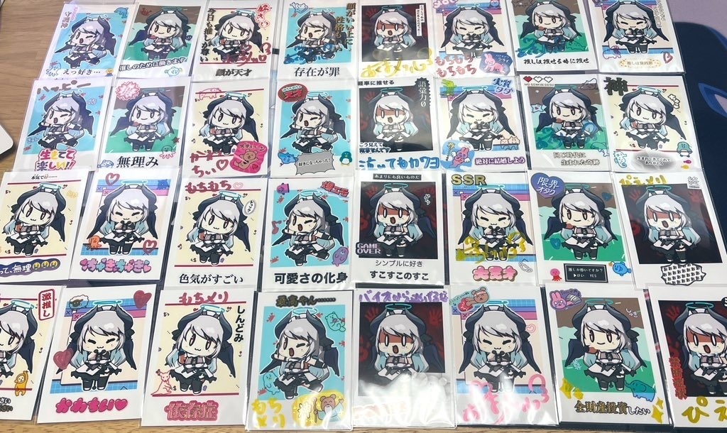 あくまメリル3万人記念グッズ