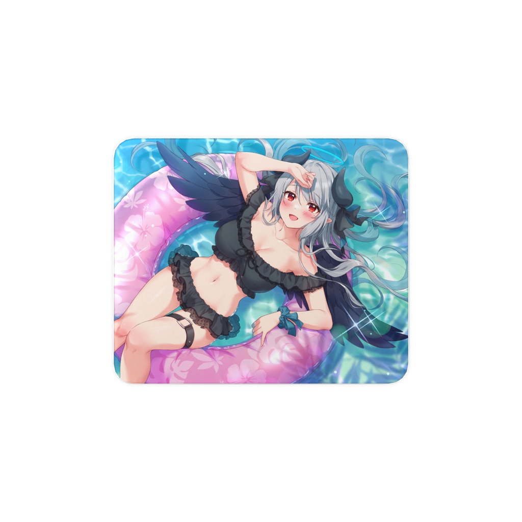 ガラスマウスパッド_水着