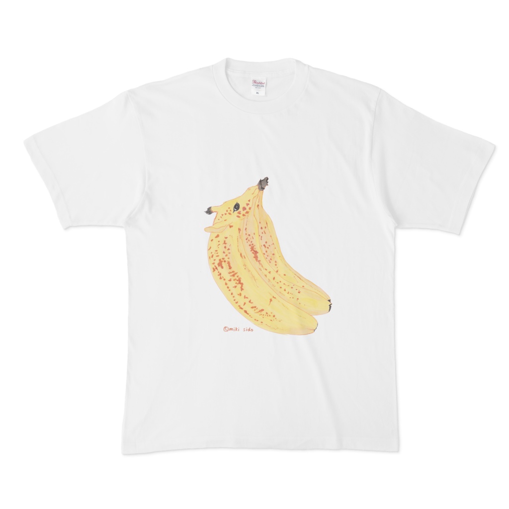 キリンバナナTシャツ もふもふ茶トラ本舗 BOOTH