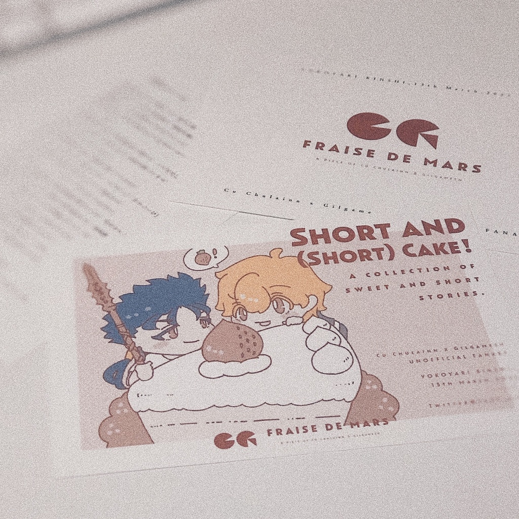 【LIMITED】Post Card Collection - SHORT AND (SHORT) CAKE! -
