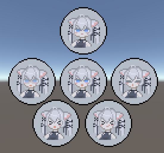 【無料】しおドット絵缶バッジ【VRChat向け】