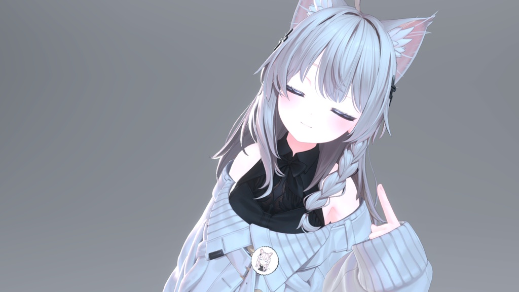 【無料】しなのドット絵缶バッジ【VRChat向け】