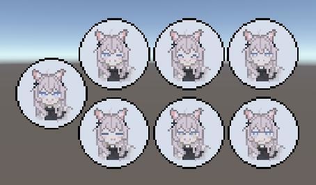 【無料】しなのドット絵缶バッジ【VRChat向け】