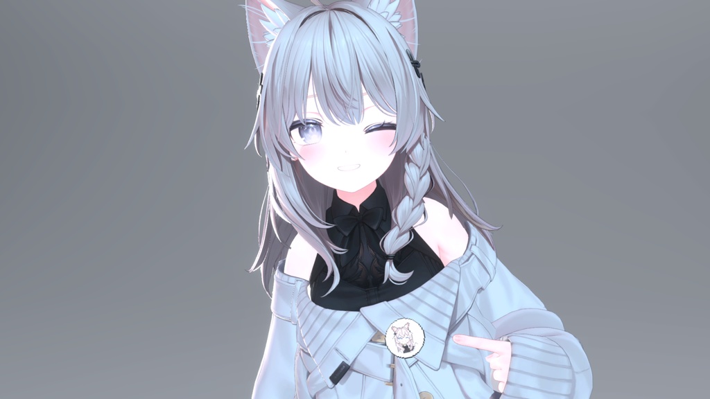 【無料】しなのドット絵缶バッジ【VRChat向け】