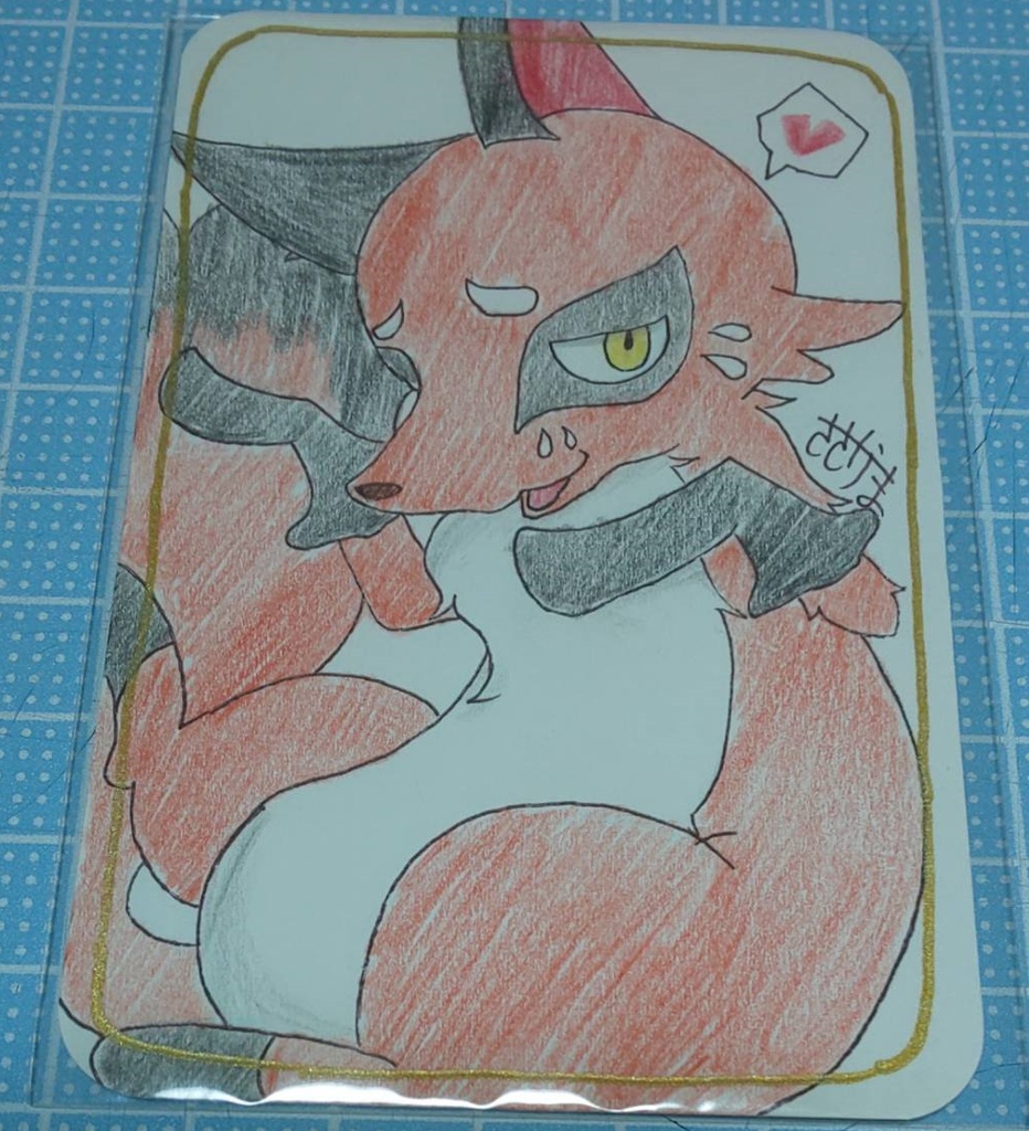 アナログ ミニカードイラスト