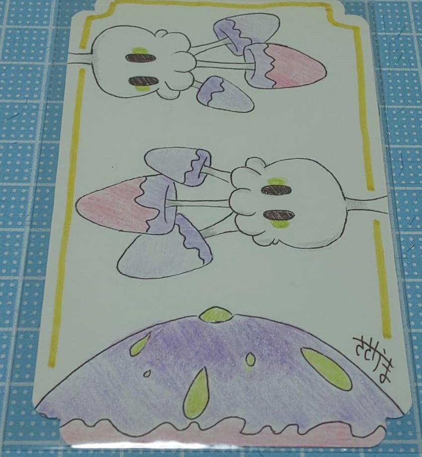 アナログ ミニカードイラスト