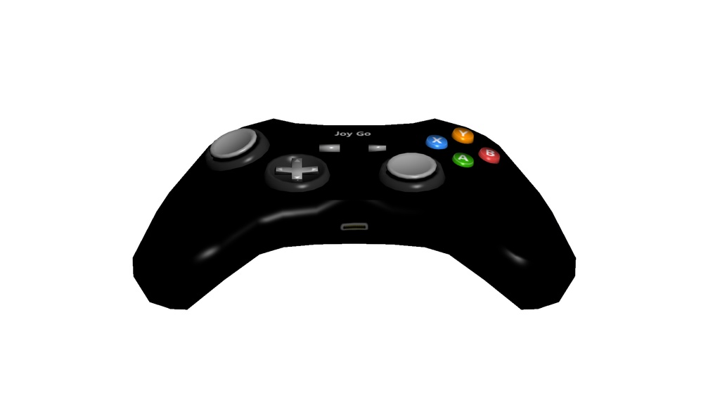 game joypad / gamepad / joystick / ゲーム用ジョイパッド / 게임 조이스틱 (low-poly model)