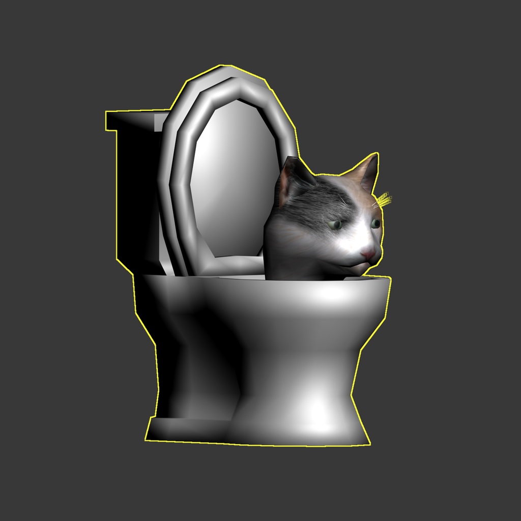 スキビディ猫トイレ Skibidi cat / cat toilet monster meme 스키비디 캣
