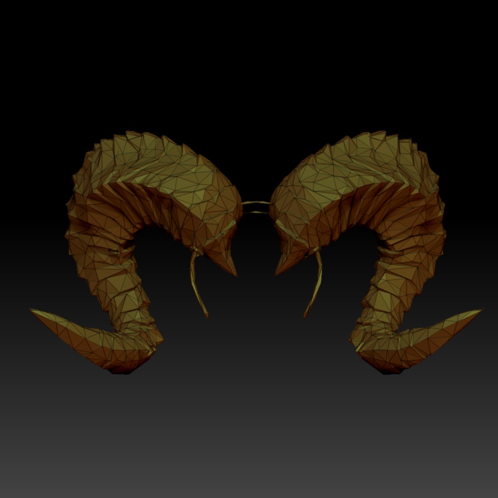 悪魔の角のヘッドバンド (Devil's Horn Headband) 악마의 뿔 머리띠