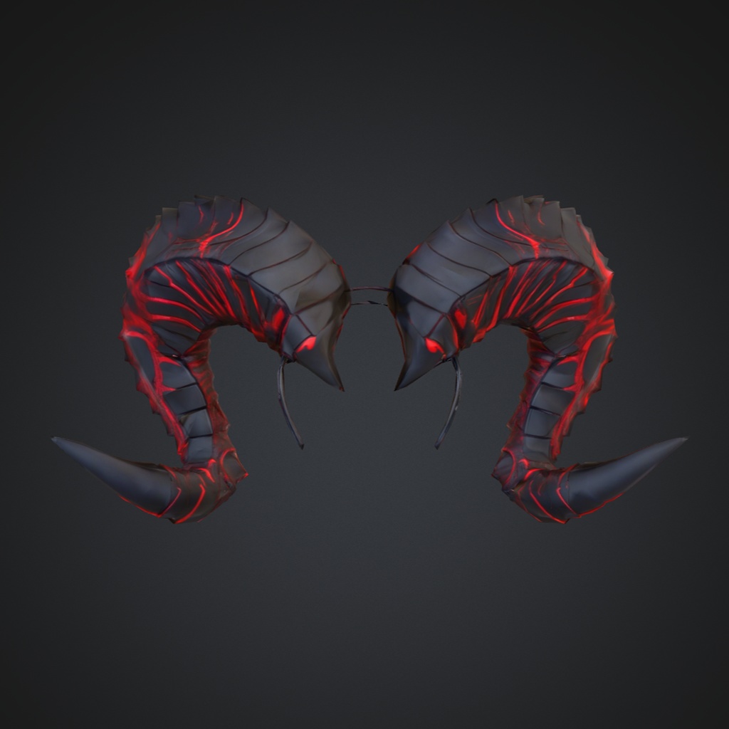 悪魔の角のヘッドバンド (Devil's Horn Headband) 악마의 뿔 머리띠