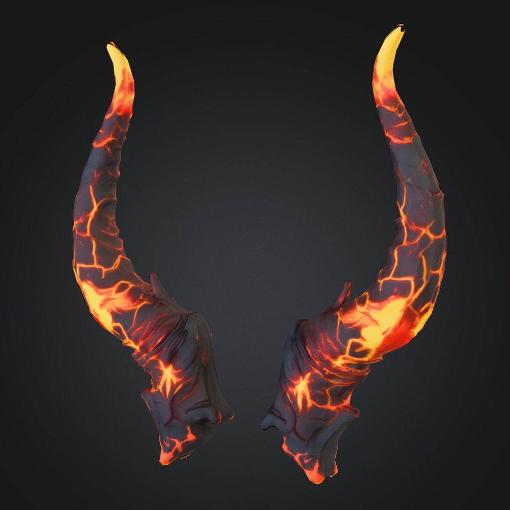 地獄の角のヘッドバンド (Inferno Horn Headband) 지옥 뿔 머리띠