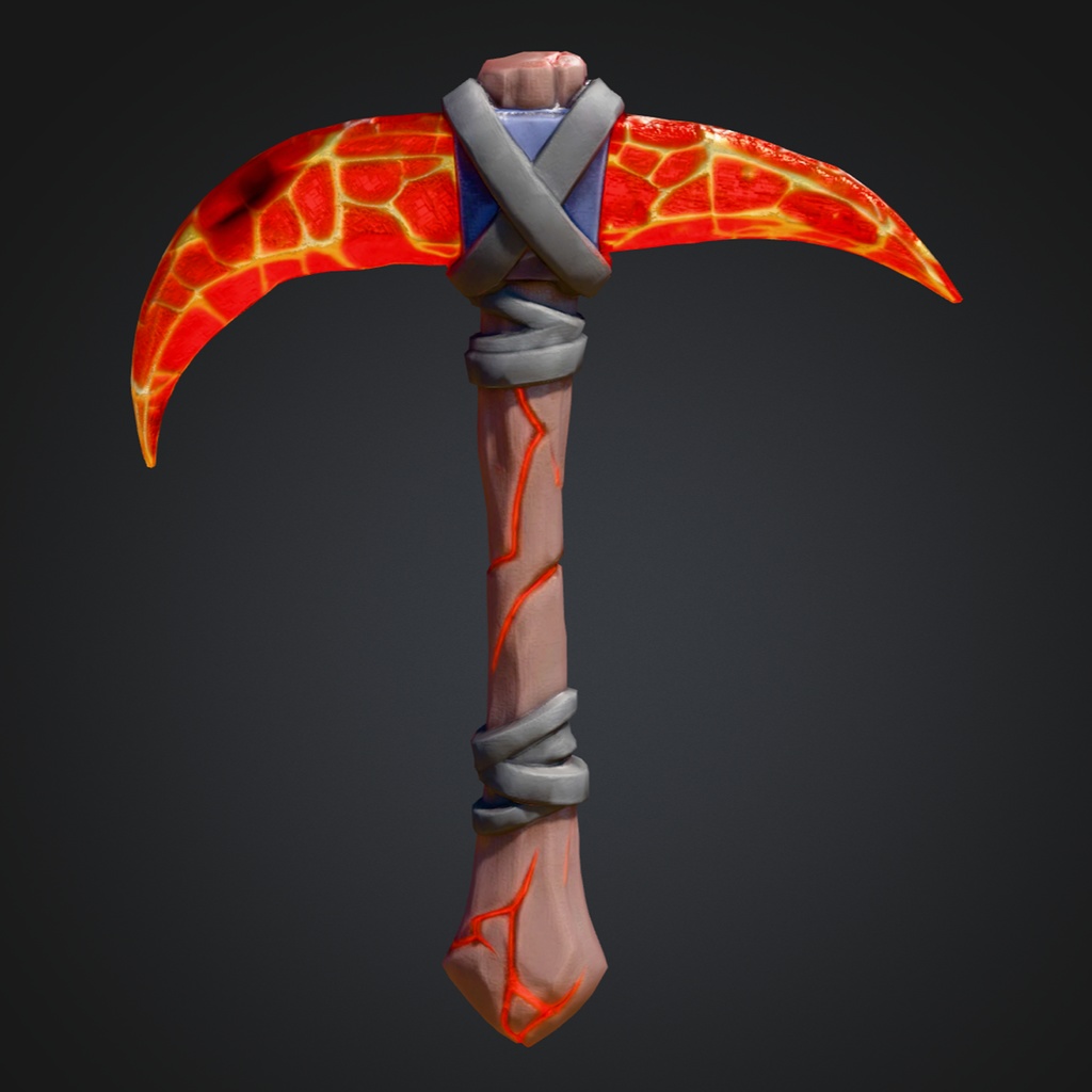 溶岩のつるはし (Lava Pickaxe) 용암 곡괭이