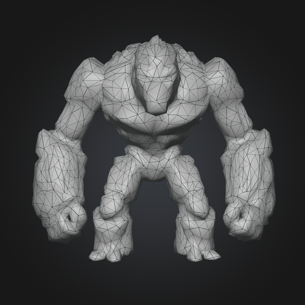 溶岩ゴーレム (Volcanic golem) 용암 골렘