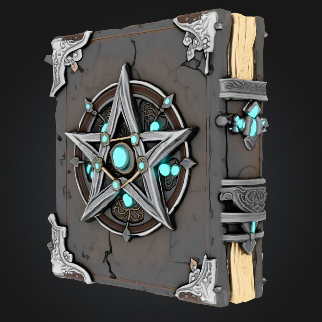 魔法書 (Enchanted Grimoire) 마법책