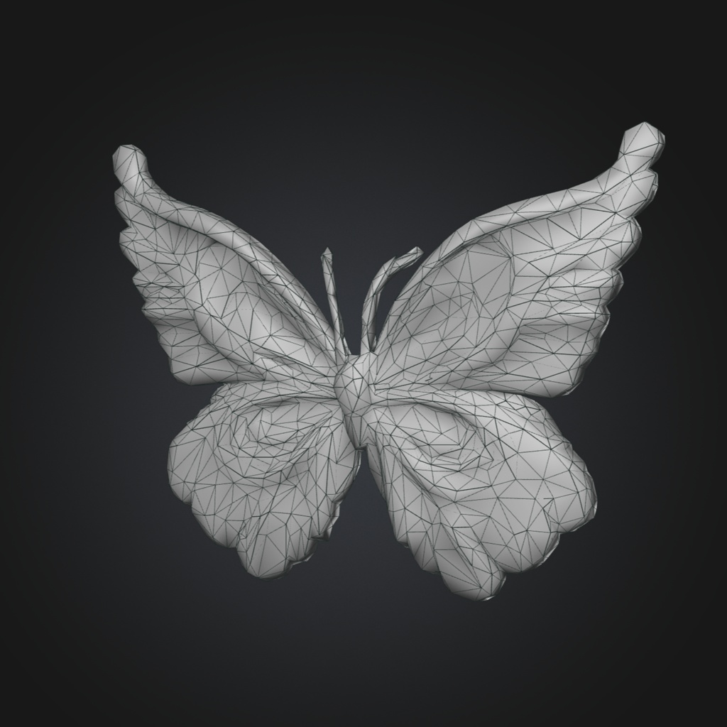 黄金の蝶のヘアピン (Golden Butterfly Hairpin) 황금나비 머리핀