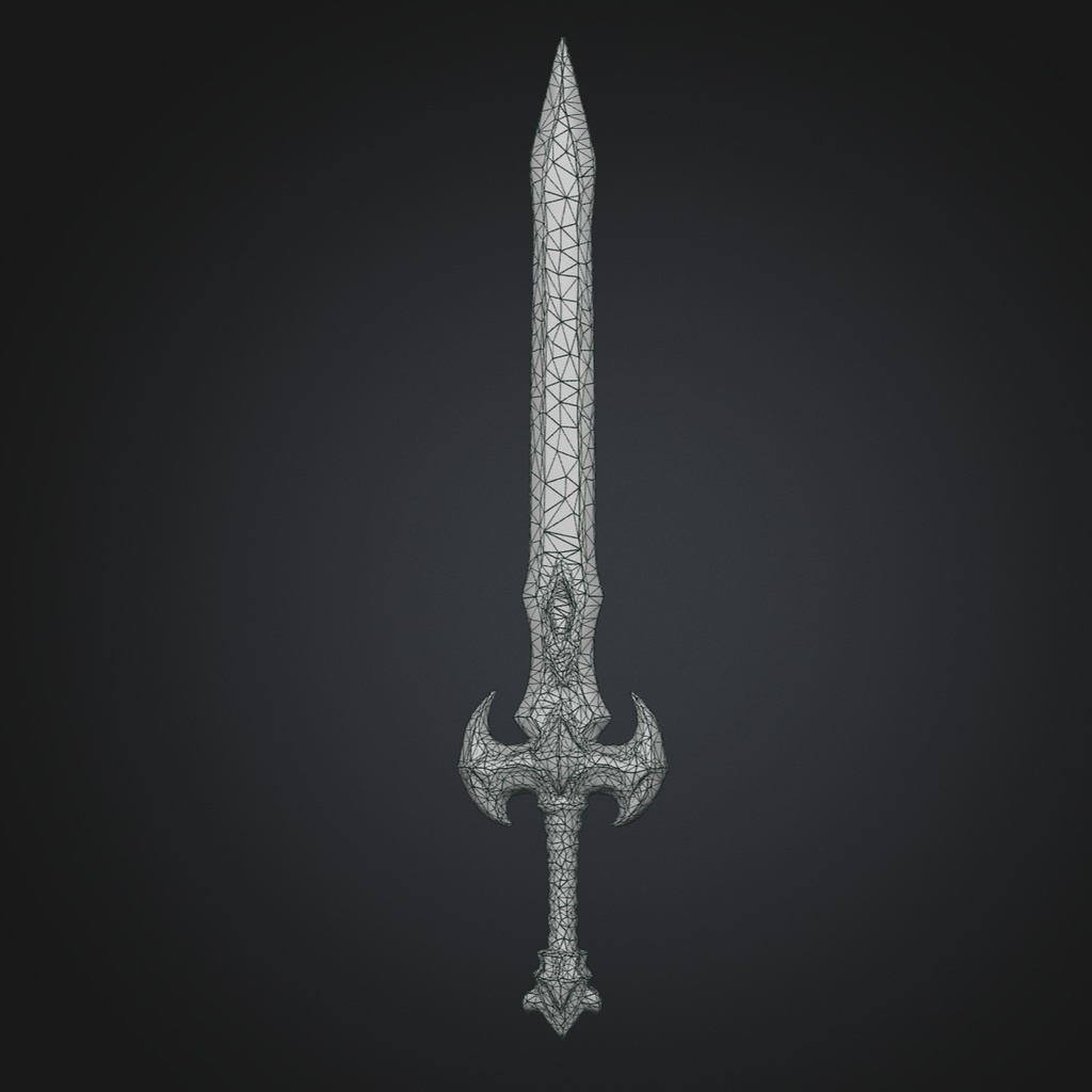 ファンタジーの剣 (Stylized Fantasy Sword) 스타일라이즈드 판타지 검