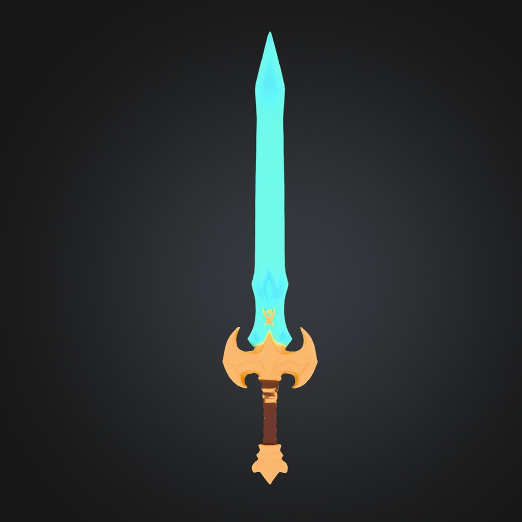 ファンタジーの剣 (Stylized Fantasy Sword) 스타일라이즈드 판타지 검