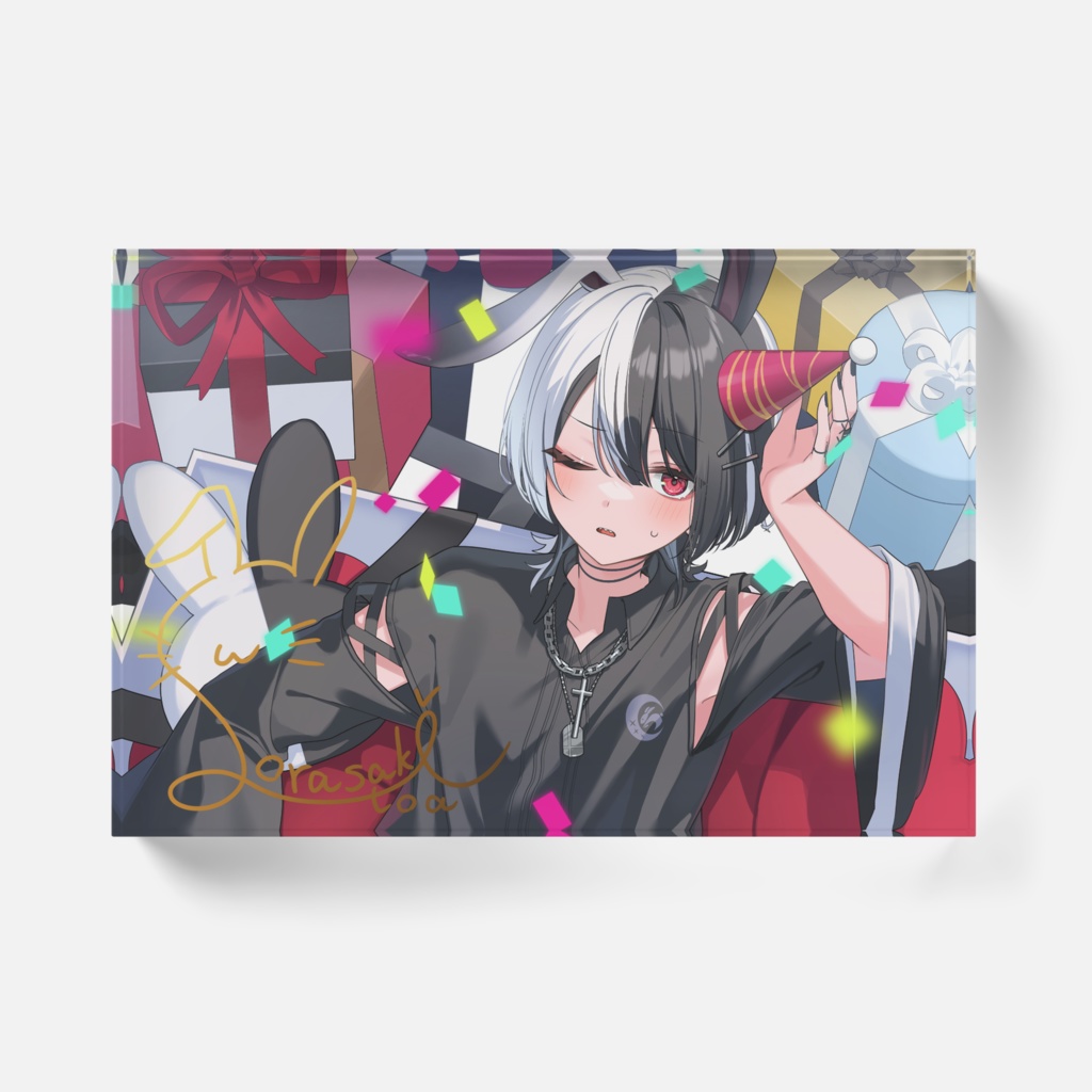 空崎兎亜バースデーグッズ2024 アクリルブロック