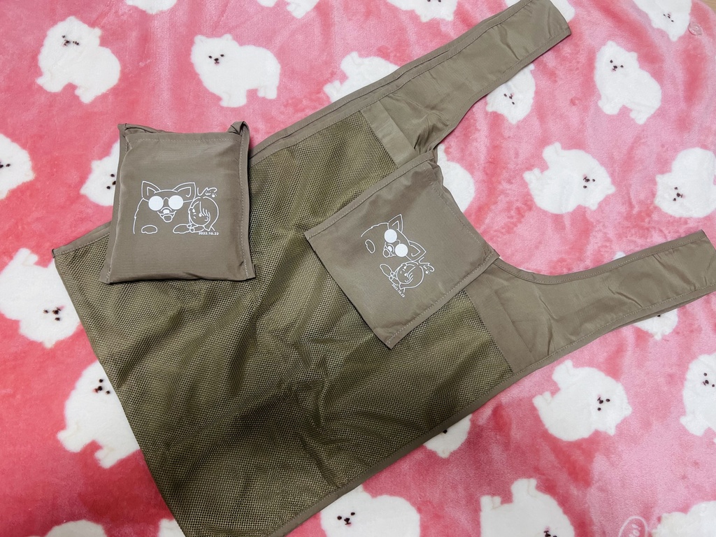 手描きイラストエコバッグ