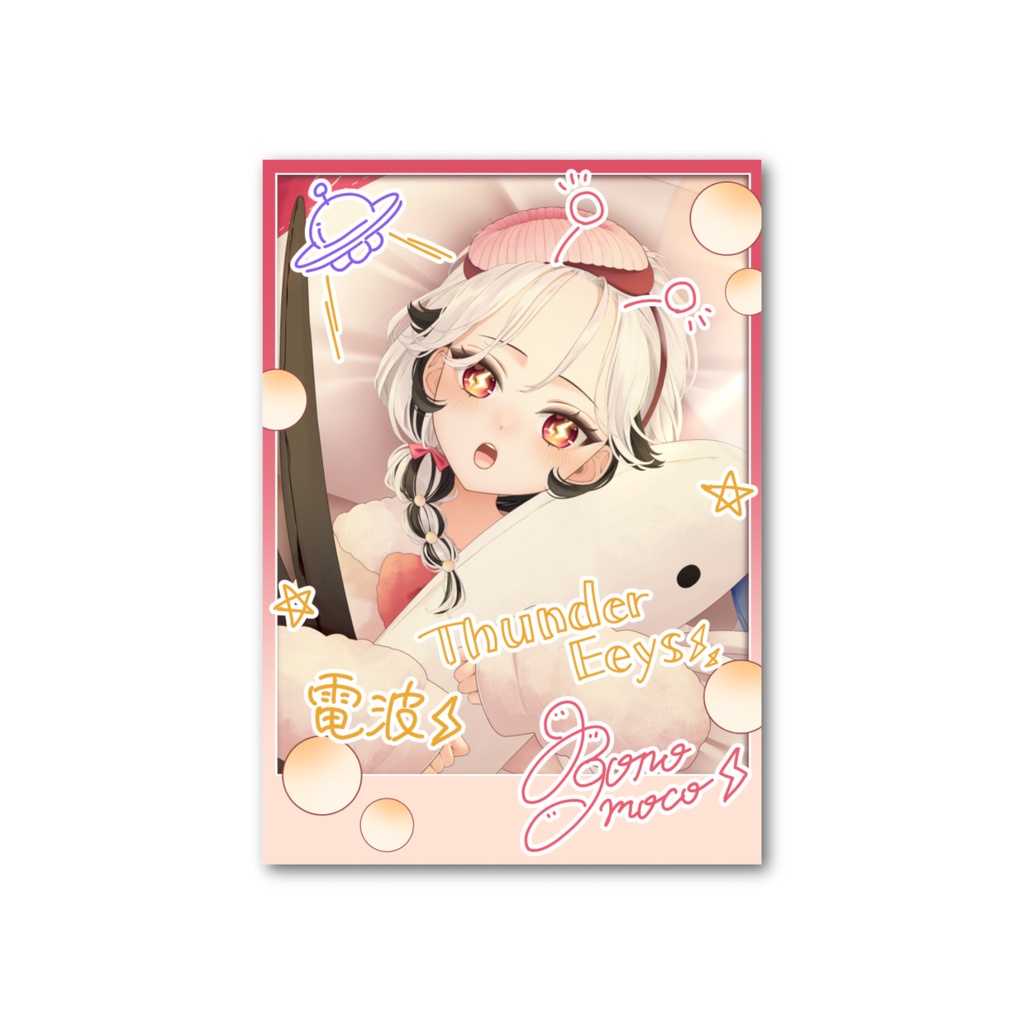 電波ぼーろフォト風カード📸Radio waves Boro photo style card