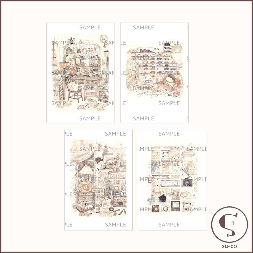 【Postcard】 ナチュラル & アンティーク