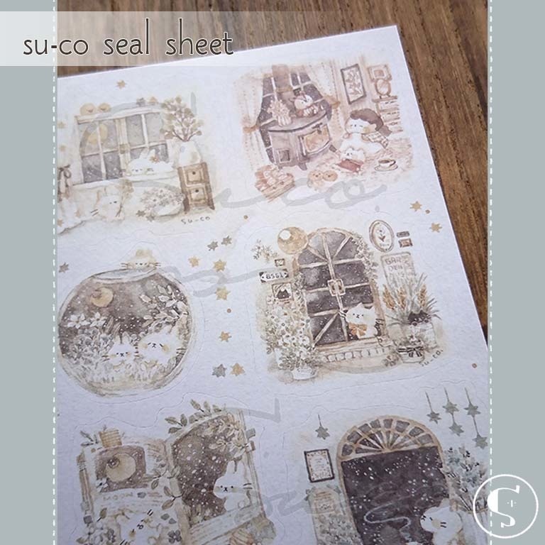 【シールシート No.1】 2枚セット 〔匿名配送〕