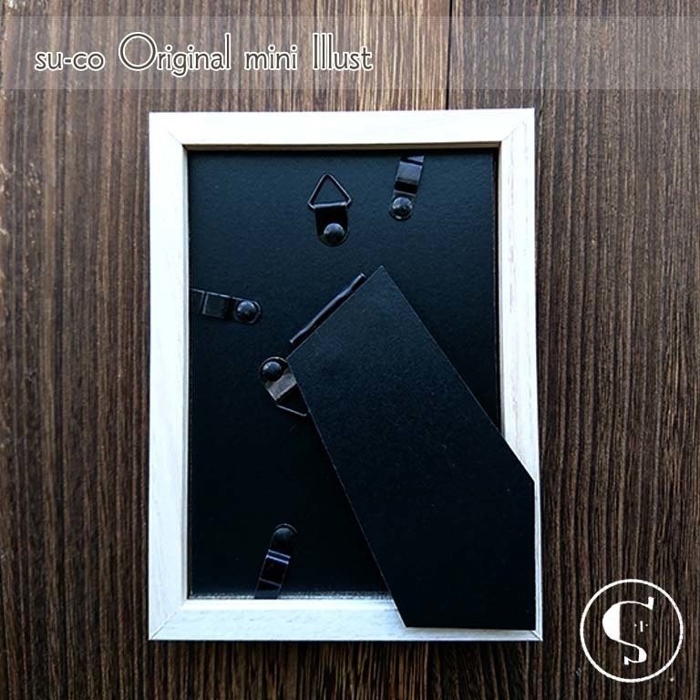 【L判原画】お花見日和・川辺