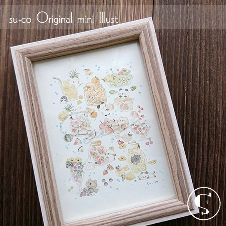 【L判原画】フルーツ10種