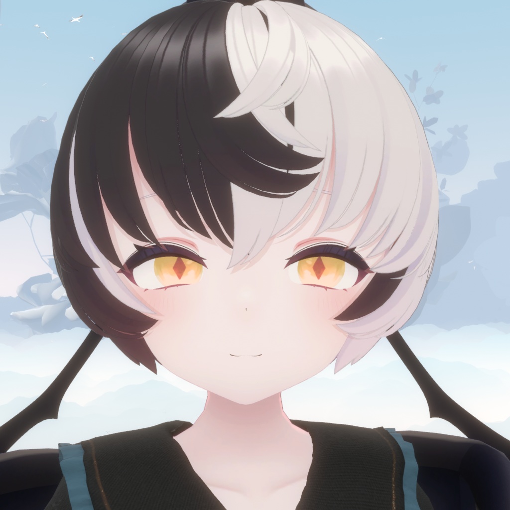 【無料/Free】【7アバター対応】ひし形瞳孔のアイテクスチャ【Eye Texture】