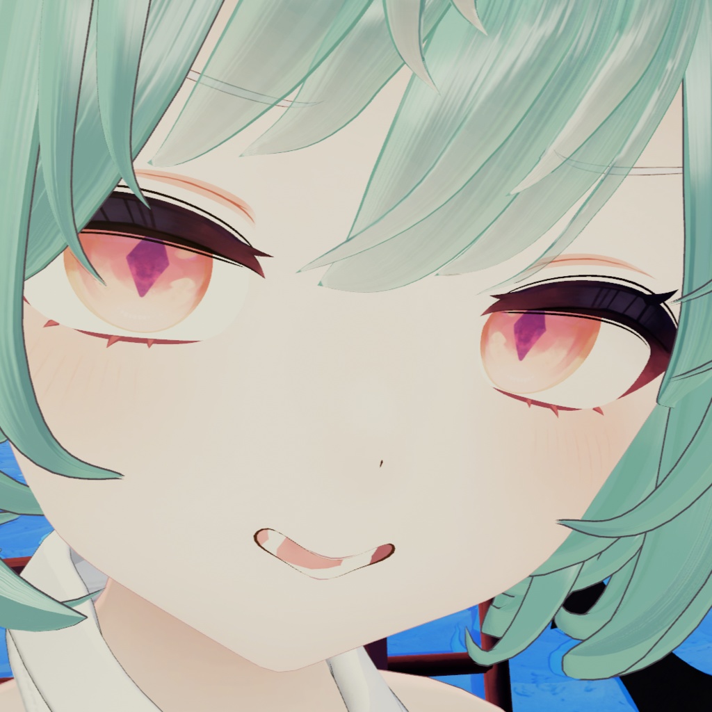 【6アバター対応】ひし形瞳孔のアイテクスチャ 追加パック【Eye Texture】