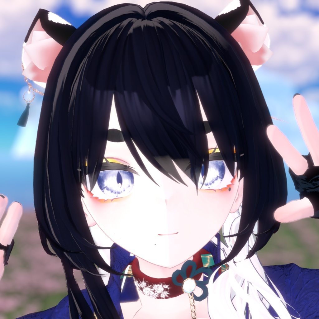 【10アバター対応】スイサイコウセキアイテクスチャ【48パターン】